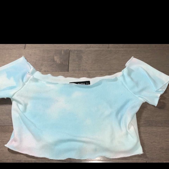 ZAFUL cropped tie dye top - Picture 1 of 1